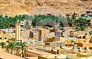 El Atteuf, an old town in the M`Zab Valley in Algeria