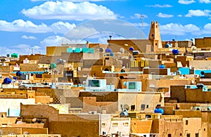 El Atteuf, an old town in the M`Zab Valley in Algeria