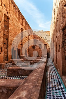 El Badi Palace in Marrakech, Morocco