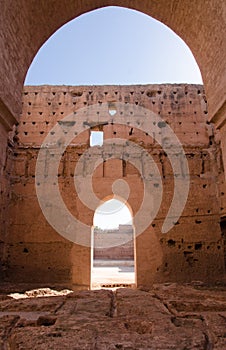 El Badi Palace ruins