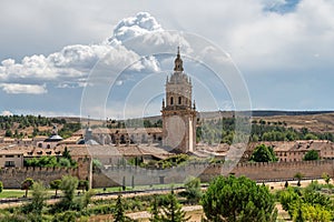 El Burgo de Osma a medieval town famous for its wall and cathedral Soria, Spain