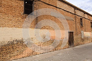 El Cabanyal street, Valencia city, Spain.