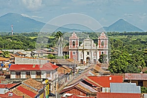 El Calvario Church in Leon, Nicaragua