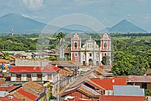 El Calvario Church in Leon, Nicaragua photo