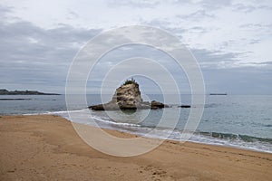 El Camello beach in Santander, Spain photo