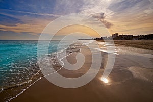 El Campello beach Muchavista playa Alicante photo