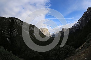 El Capitan Bathed in Sunlight in Yosemite Valley photo