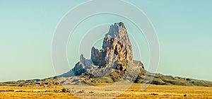 El Capitan Peak just north of Kayenta Arizona in Monument Valley