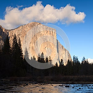 El Capitan at Sunset