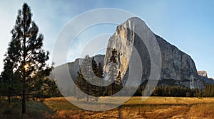 El Capitan in Yosemite California