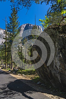 El Capitan in Yosemite National Park California