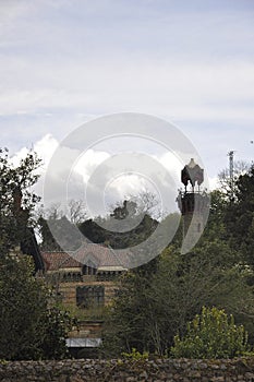 El Capricho Palace or Villa Quijano by Architect Gaudi in Downtown of Comillas Resort in Spain