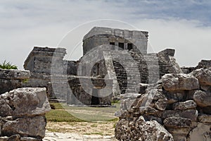 El Castillo de Tulum Facade