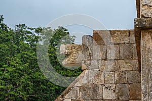 El Castillo (The Kukulkan Temple) of Chichen Itza, mayan pyramid in Yucatan, Mexico