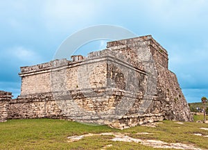 El Castillo temple ruins of Tulum, Yucatan, Mexico