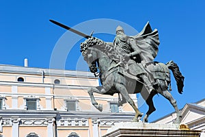 El Cid Statue in Burgos, Spain photo