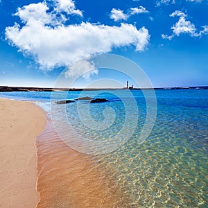 El Cotillo beach Toston lighthouse Fuerteventura