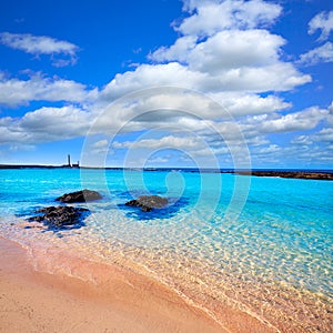 El Cotillo beach Toston lighthouse Fuerteventura photo