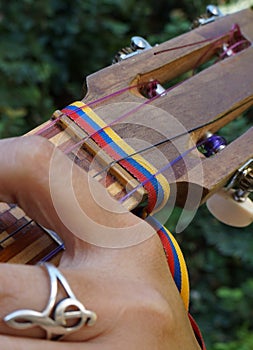 El Cuatro, Venezuelan musical instrument photo