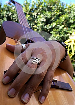 El Cuatro, Venezuelan musical instrument photo