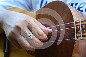 El Cuatro, Venezuelan musical instrument photo