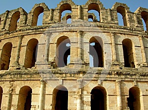El Djam Roman colosseum, Tunisia photo