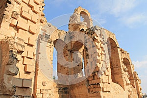 El Djem, is a town in Mahdia Governorate, The Roman city of Thysdrus,Tunisia