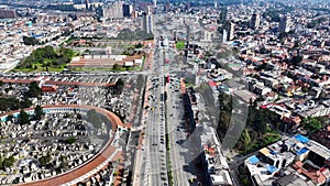 El Dorado Avenue At Bogota In Cundinamarca Colombia.