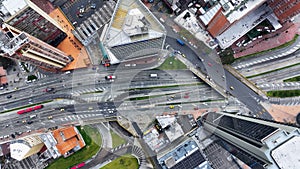 El Dorado Avenue At Bogota In District Capital Colombia.