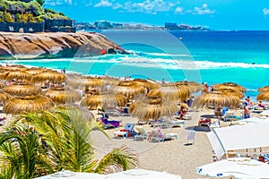 El Duque beach at Costa Adeje. Tenerife