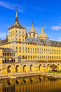 El Escorial is a historical residence of the King of Spain, in the town of San Lorenzo de El Escorial