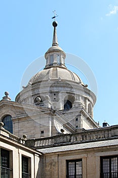 El escorial, madrid, the dome photo