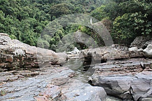 `El Estrecho`, Magdalena River in San AgustÃÂ­n, Huila, Colombia. photo