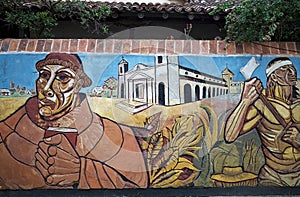El Gran Mural in Corrientes, Argentina photo