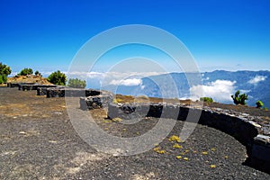 El Hierro - View from Malpaso mountain photo