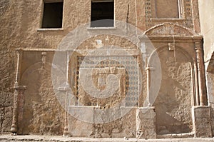 El-Jadida ruined street wall, Morocco