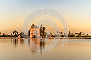 El Jardin de la Menara, Marrakech, Marruecos