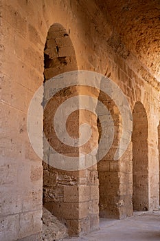 El Jem Coliseum - The largest Roman amphitheater in Africa- Tunisia