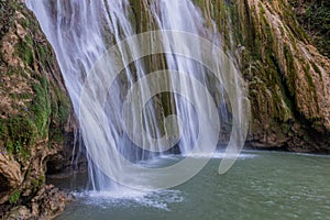 El Limon waterfall, Dominican Republ
