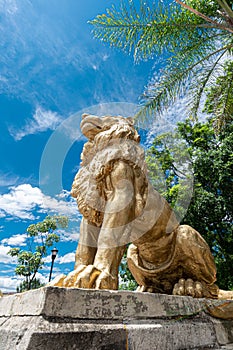 El Llano park in Oaxaca, Mexico