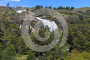 El Maqui Waterfall, Puerto Guadal, Patagonia, Chile