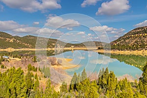 The El Masri Dam in Grombalia, Tunisia