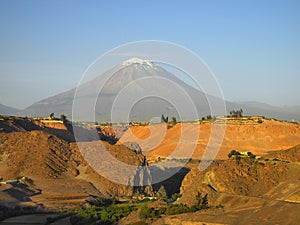 El Misti, the volcano of Peru