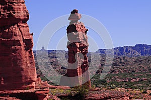 `El Monje`, national park Talampaya, Argentina photo