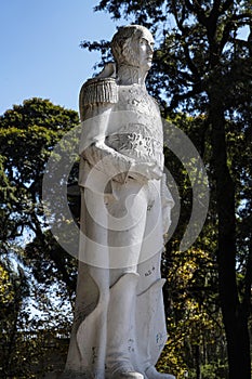 The Monument to Justo Jose de Urquiza is a sculpture made in his honor, located in the city of Tucuman, Argentina. photo