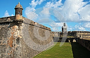 El Morro castle, San Juan, Puerto Rico