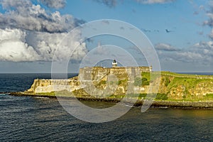 El Morro on the Coast of Puerto Rico