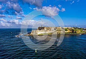 El Morro on the Coast of Puerto Rico