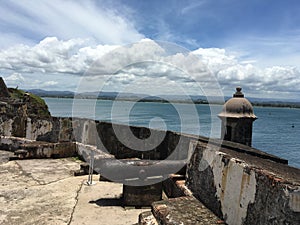 El Morro de Castillo San Felipe Fort in Old San Juan Puerto Rico