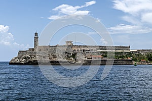 El morro fortress and lighthouse in Havana